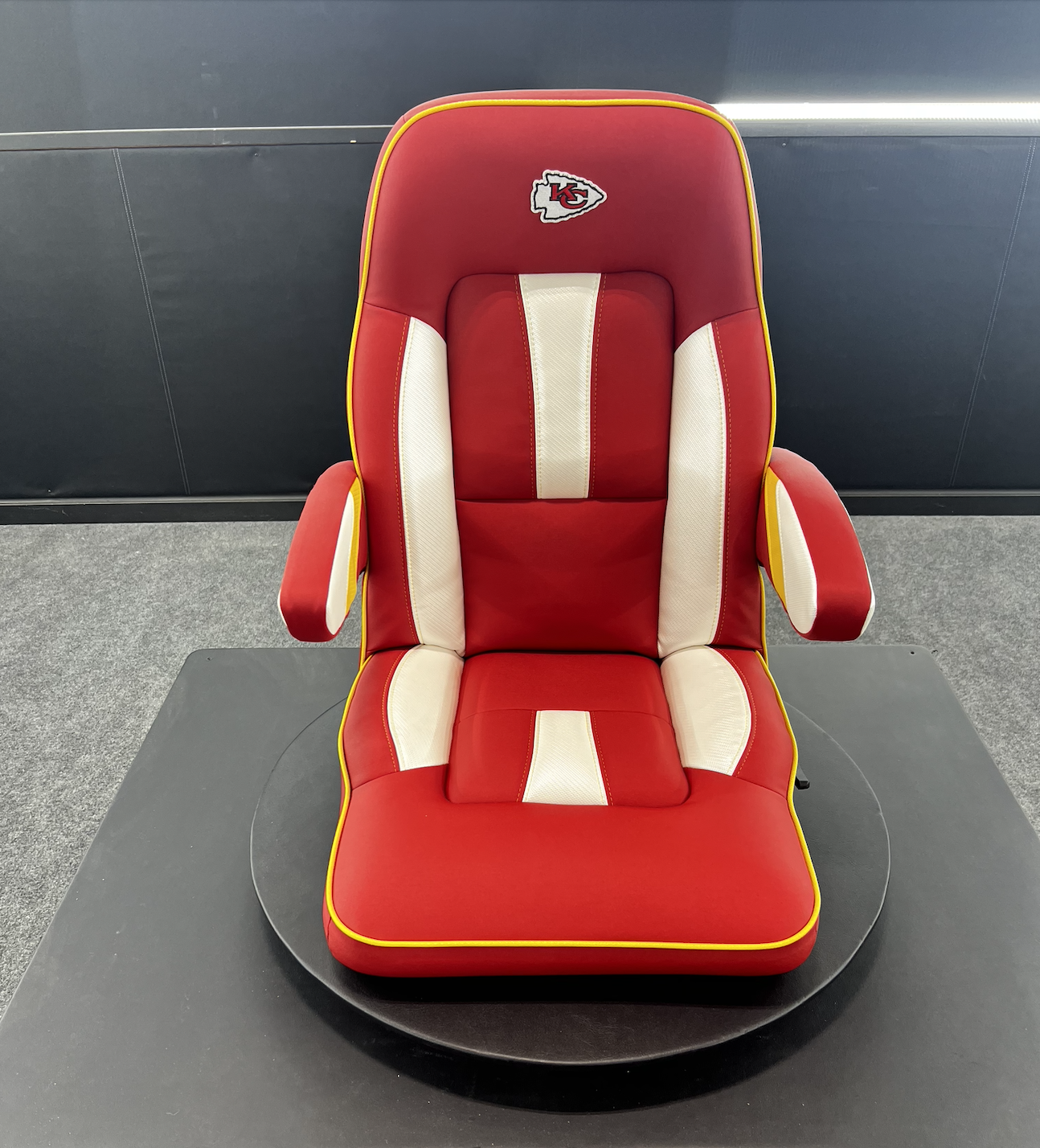 Kansas City Chiefs Golf Cart Seats by El Tigre Custom Golf Cart Seats